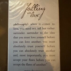 Philosophy Falling in Love White Box